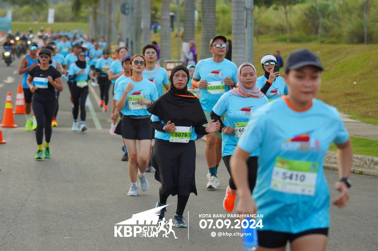 Race photo from KBP City Run 2024