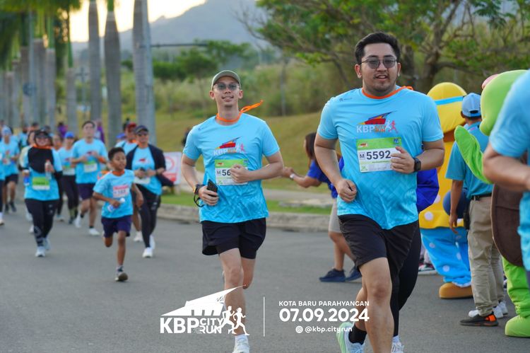 Race photo from KBP City Run 2024