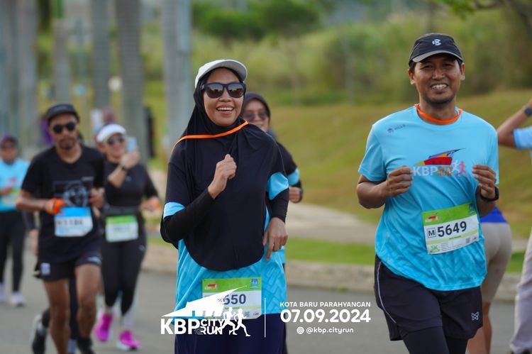 Race photo from KBP City Run 2024