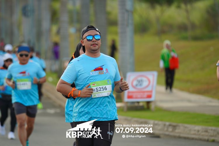 Race photo from KBP City Run 2024