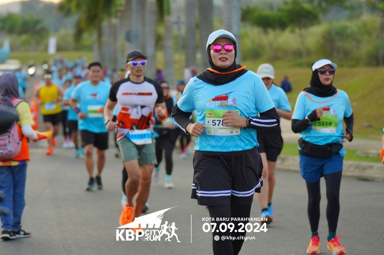 Race photo from KBP City Run 2024