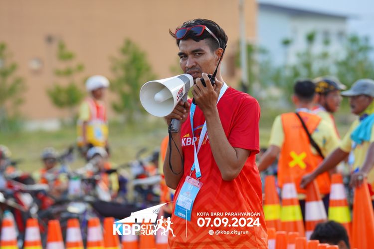 Race photo from KBP City Run 2024