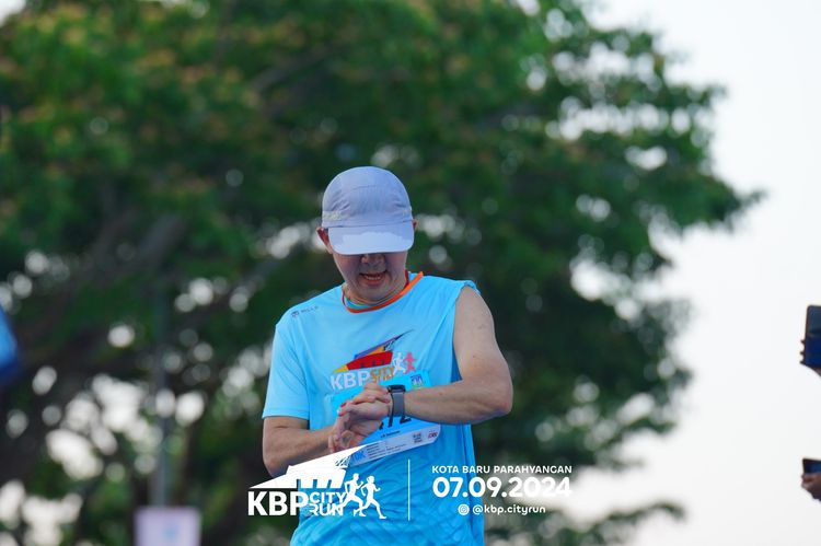 Race photo from KBP City Run 2024