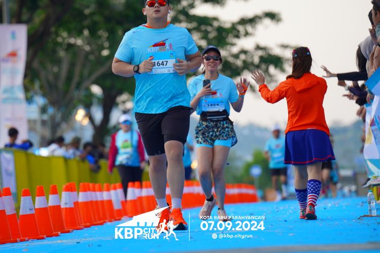 Race photo from KBP City Run 2024