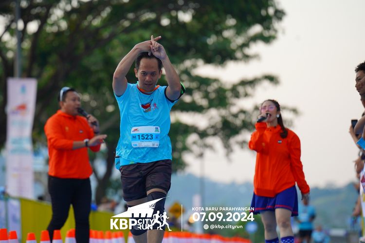 Race photo from KBP City Run 2024