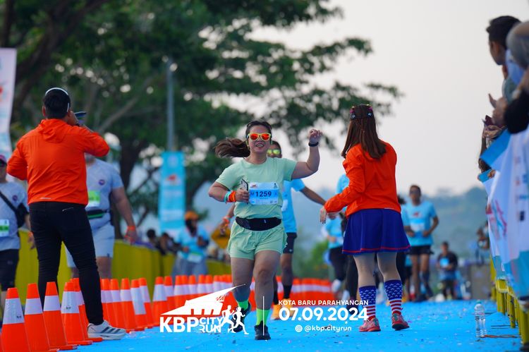 Race photo from KBP City Run 2024
