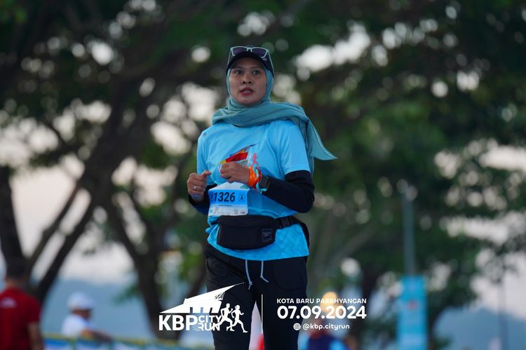 Race photo from KBP City Run 2024