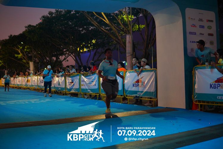 Race photo from KBP City Run 2024