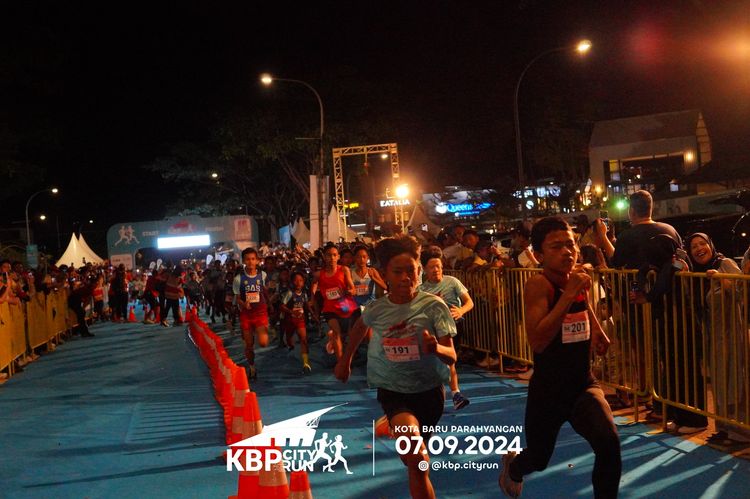 Race photo from KBP City Run 2024