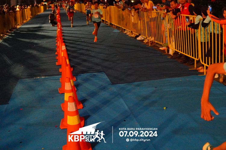 Race photo from KBP City Run 2024