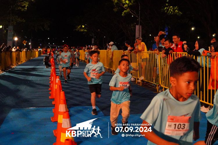 Race photo from KBP City Run 2024