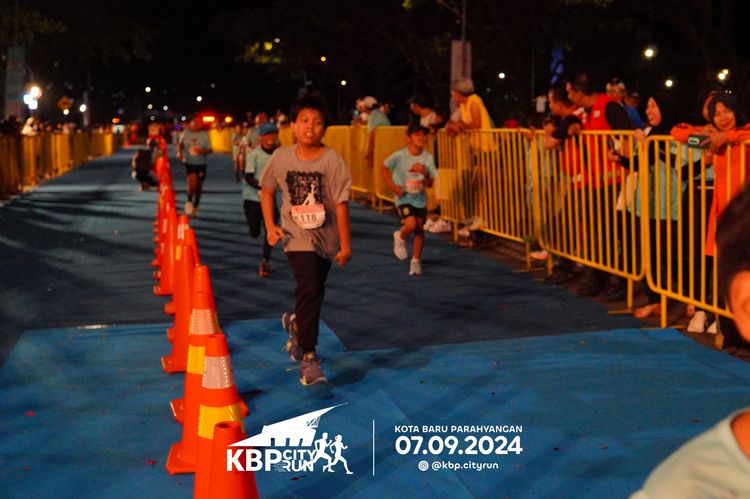 Race photo from KBP City Run 2024