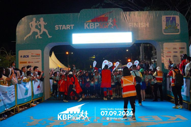 Race photo from KBP City Run 2024