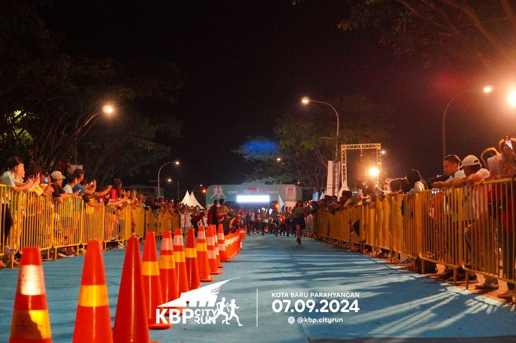 Race photo from KBP City Run 2024