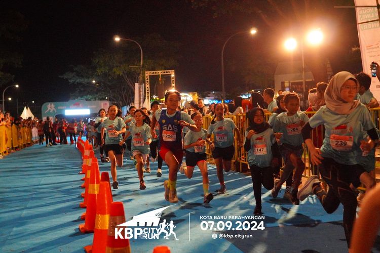 Race photo from KBP City Run 2024