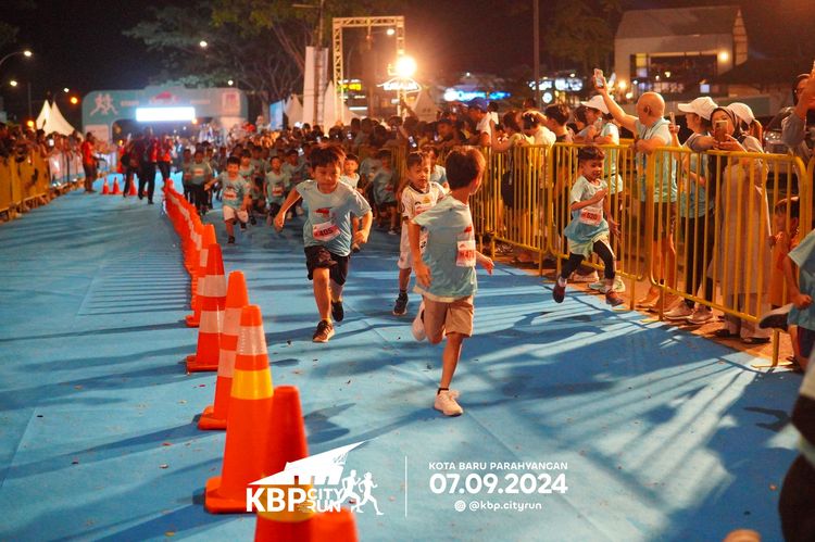 Race photo from KBP City Run 2024