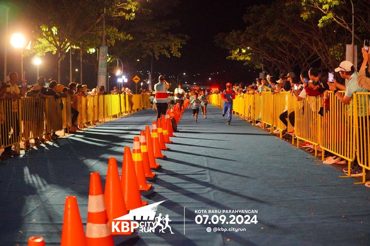 Race photo from KBP City Run 2024