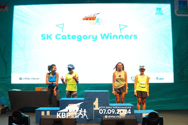 Race photo from KBP City Run 2024