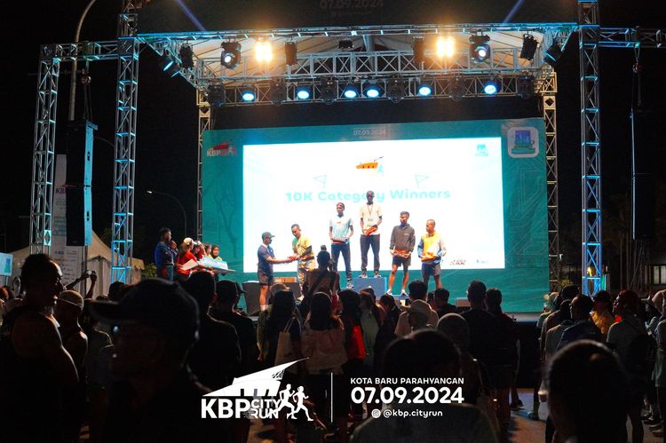 Race photo from KBP City Run 2024