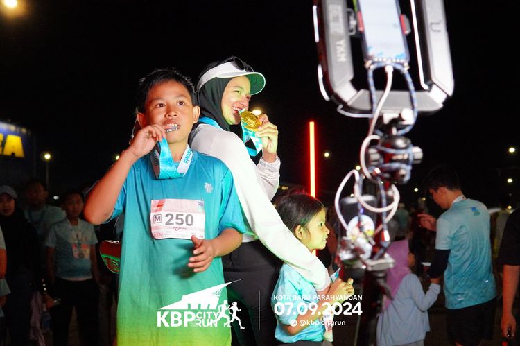 Race photo from KBP City Run 2024