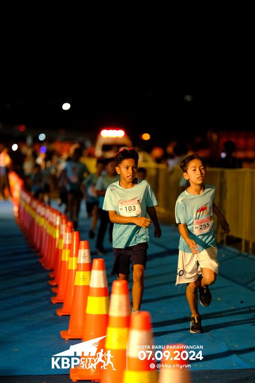 Race photo from KBP City Run 2024