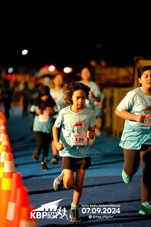 Race photo from KBP City Run 2024
