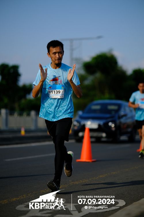 Race photo from KBP City Run 2024