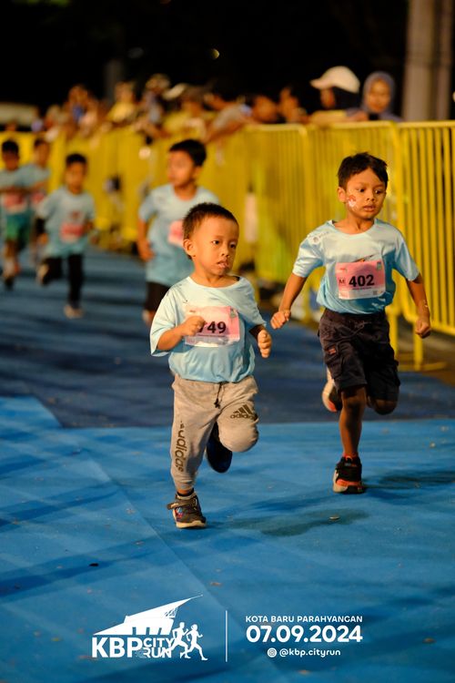 Race photo from KBP City Run 2024