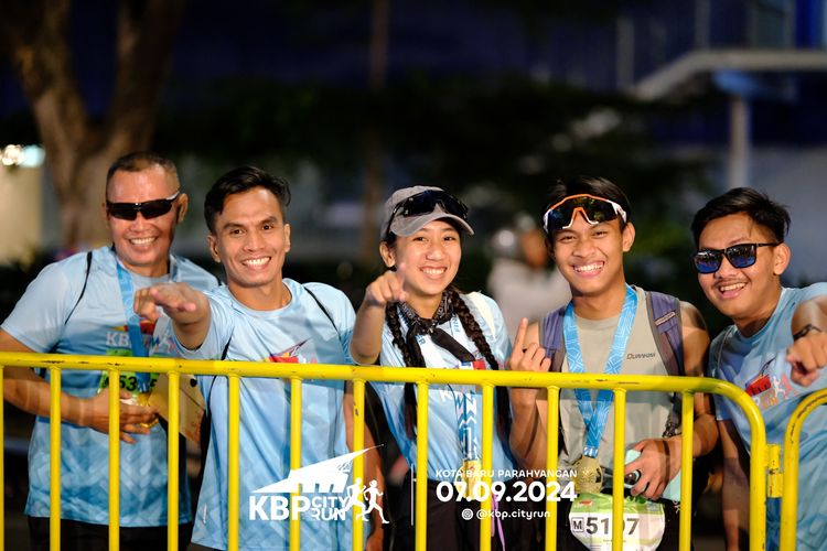Race photo from KBP City Run 2024