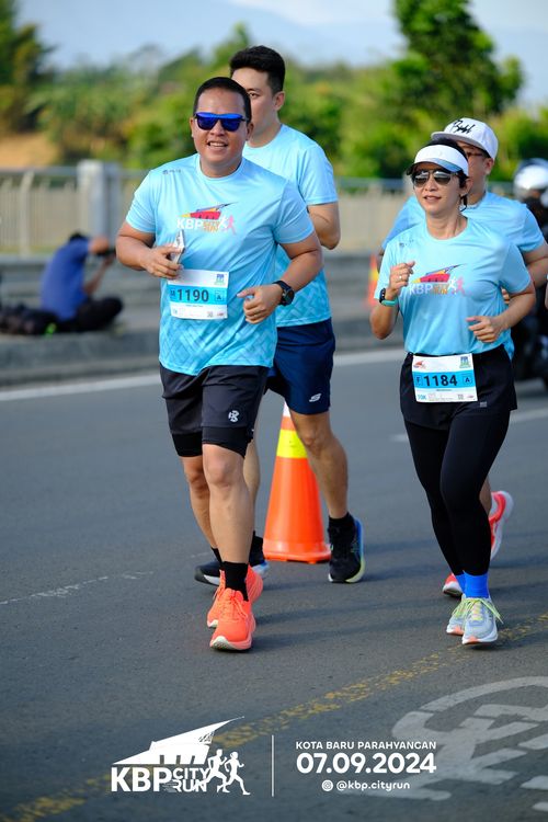 Race photo from KBP City Run 2024