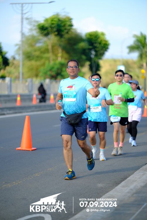 Race photo from KBP City Run 2024