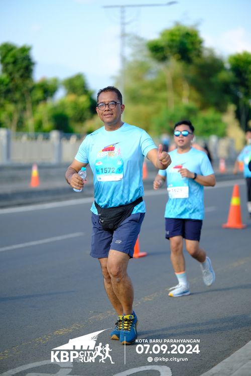Race photo from KBP City Run 2024