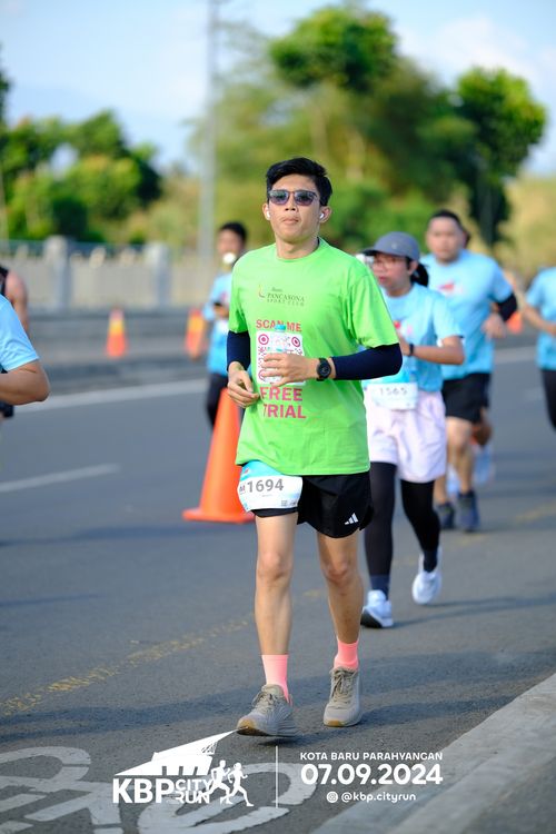 Race photo from KBP City Run 2024