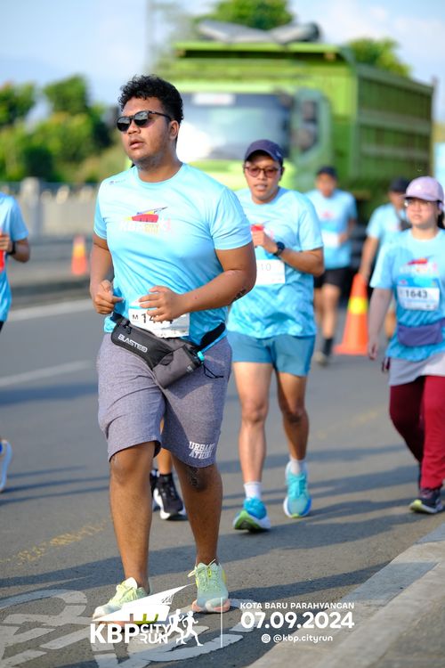 Race photo from KBP City Run 2024