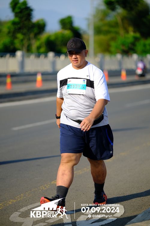 Race photo from KBP City Run 2024