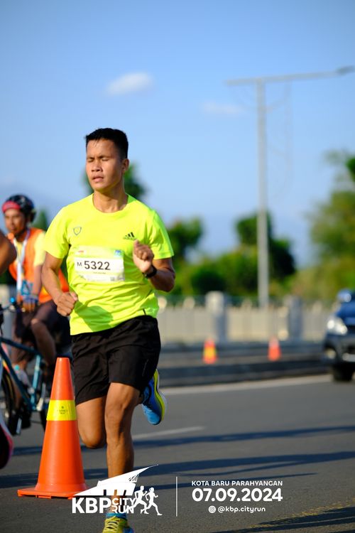 Race photo from KBP City Run 2024