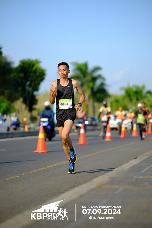 Race photo from KBP City Run 2024