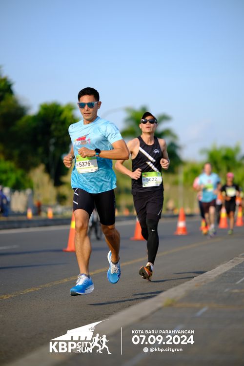Race photo from KBP City Run 2024