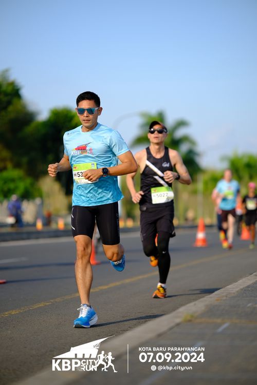 Race photo from KBP City Run 2024