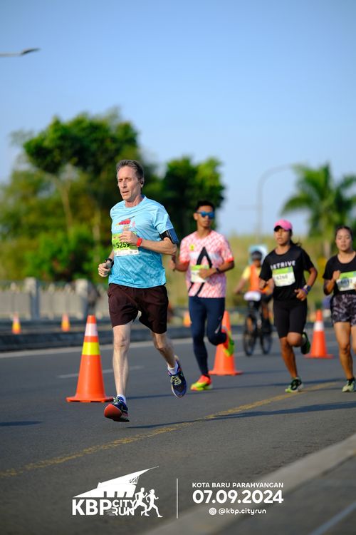 Race photo from KBP City Run 2024