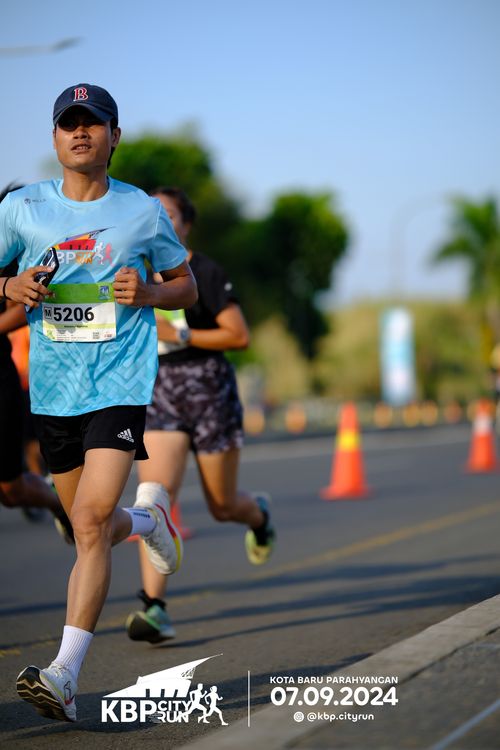 Race photo from KBP City Run 2024