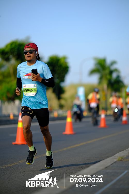 Race photo from KBP City Run 2024
