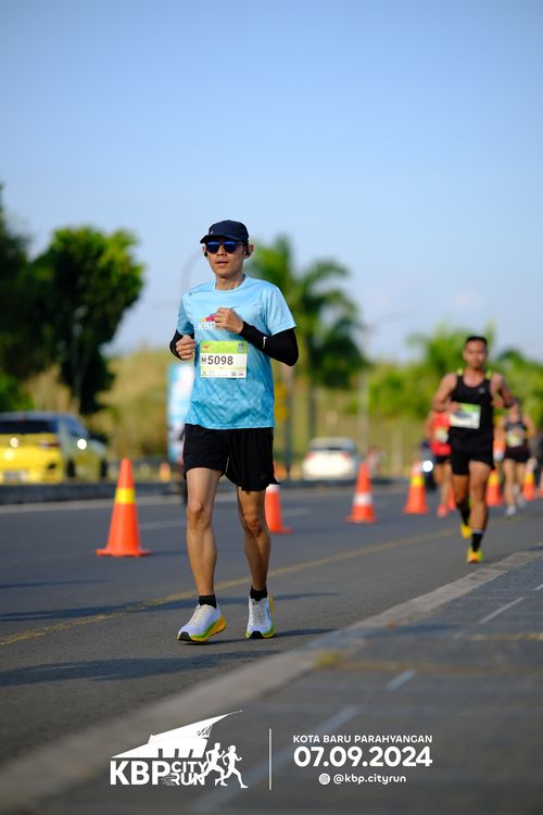 Race photo from KBP City Run 2024