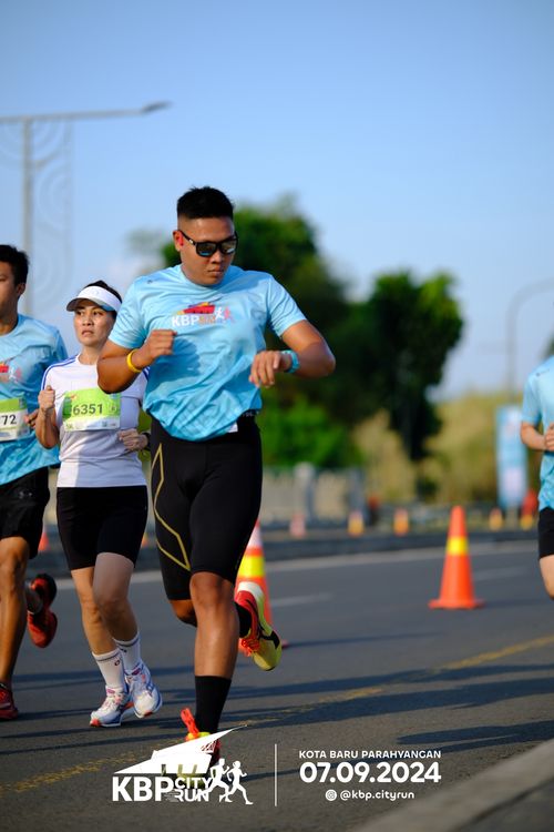Race photo from KBP City Run 2024