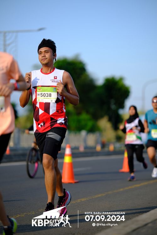 Race photo from KBP City Run 2024