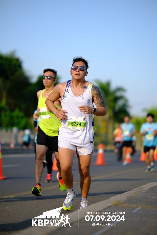 Race photo from KBP City Run 2024