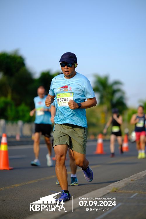 Race photo from KBP City Run 2024