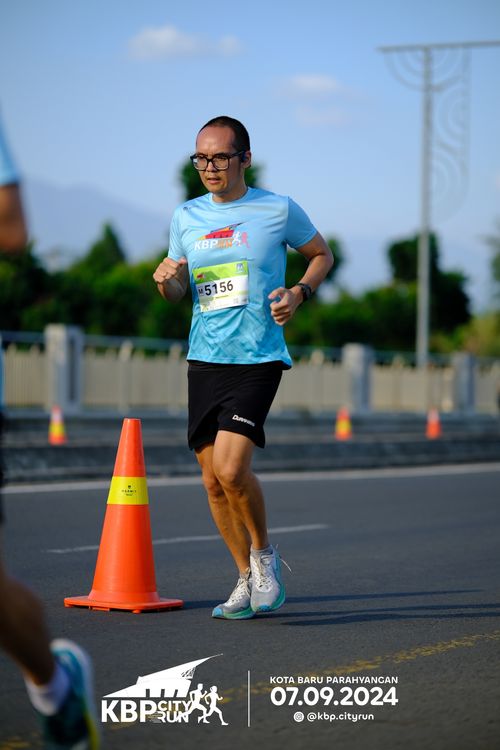 Race photo from KBP City Run 2024