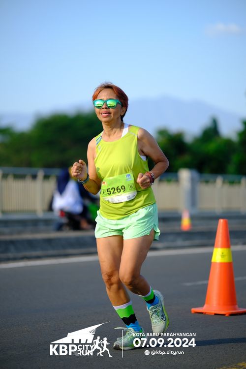 Race photo from KBP City Run 2024