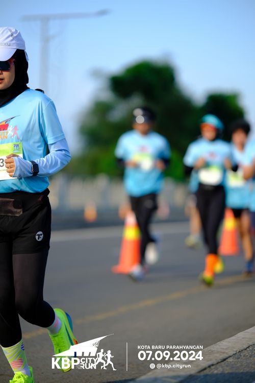 Race photo from KBP City Run 2024